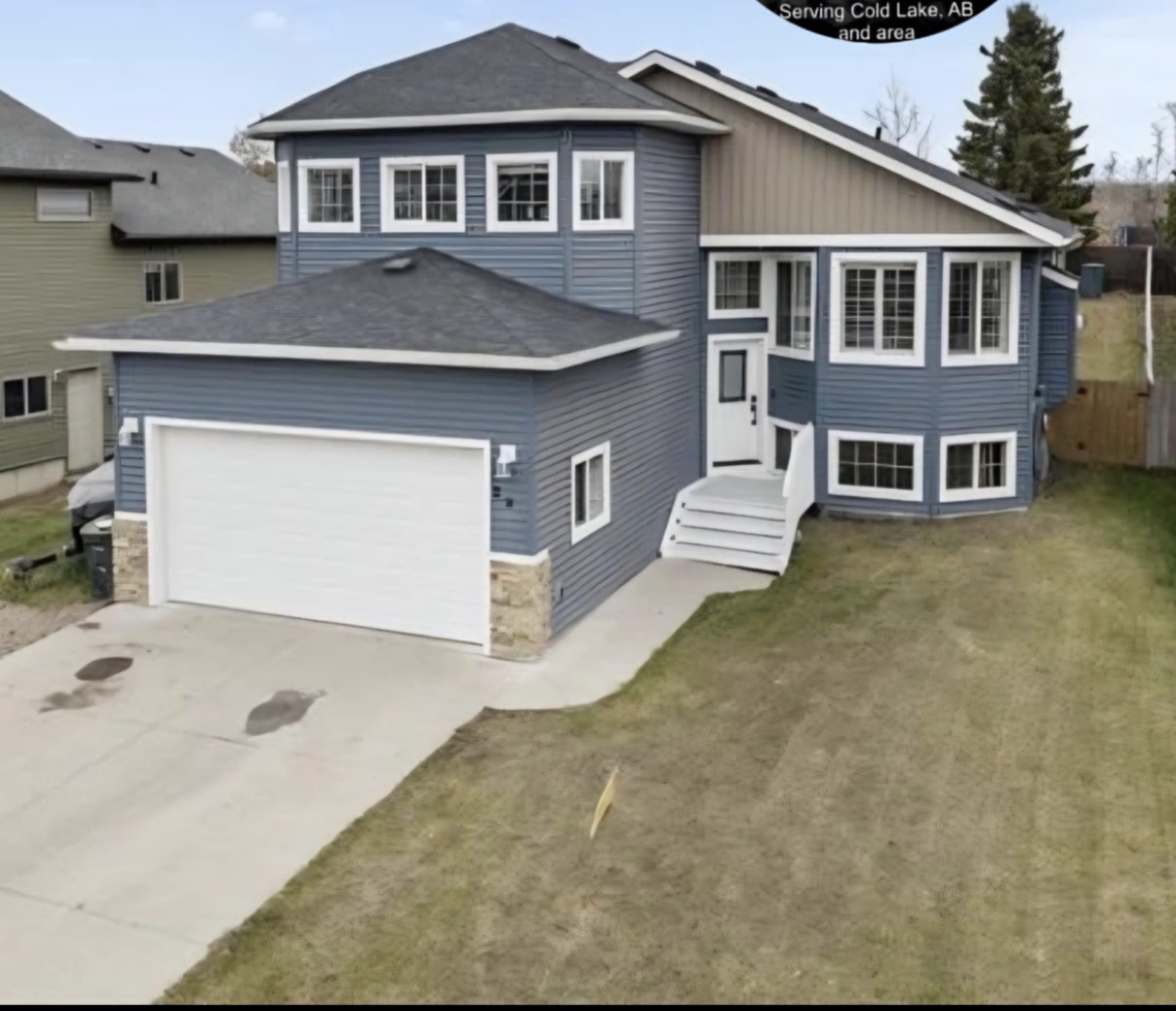 Renovated two-storey property and garage